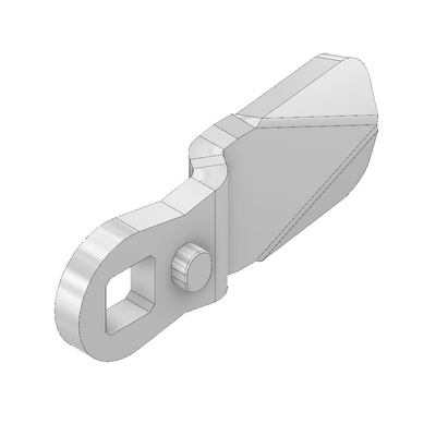 50-104-0 MODULAR SOLUTIONS HANDLE PART<br>CAM LATCH (+4 OFFSET)